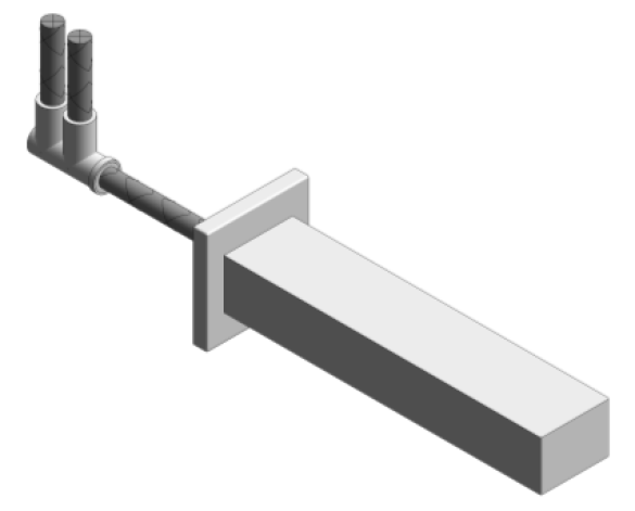 Revit, Bim, Store, Components, MEP, Object, Grohe, Plumbing, Fixtures, 14, METRIC, Bath, Spout, Eurocube, 13303000