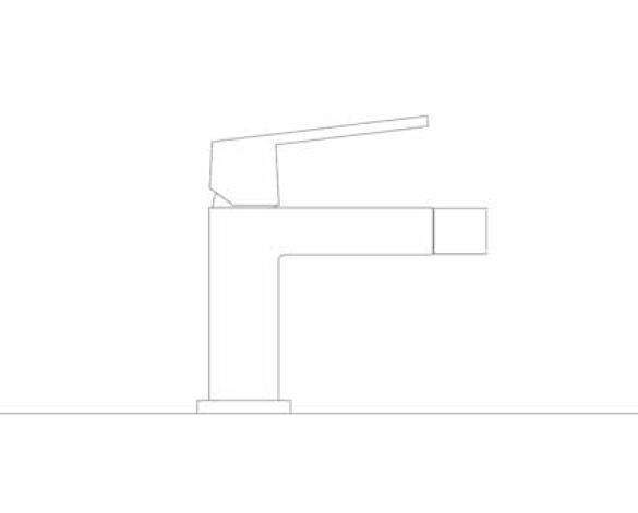 Revit, Bim, Store, Components, MEP, Object, Grohe, Plumbing, Fixtures, 14, METRIC, Eurocube, Bidet, Mixer, S, Size, 23138000