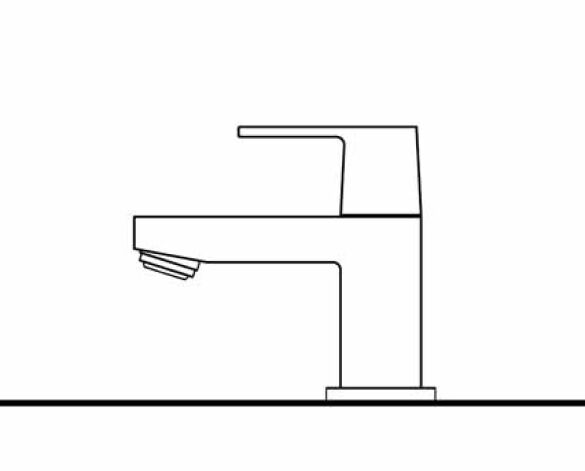 Revit, Bim, Store, Components, MEP, Object, Grohe, Plumbing, Fixtures, Eurocube,Pillar,Tap,XS-Size,23137000