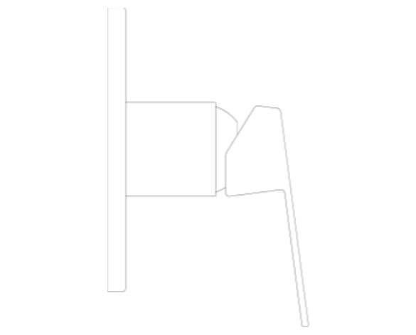 Images of Grohe Eurocube Shower Mixer - 24061000