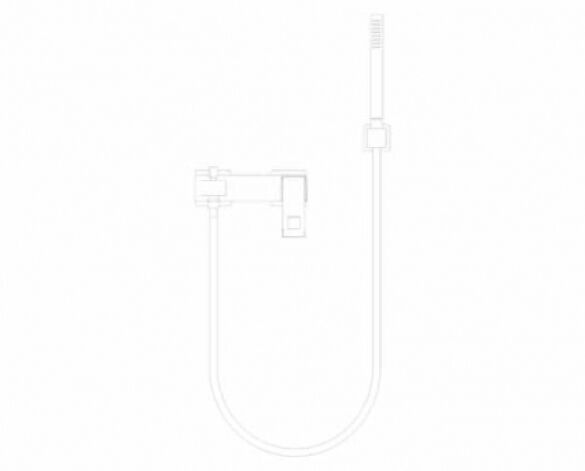 Revit, Bim, Store, Components, MEP, Object, Grohe, Plumbing, Fixtures, 14, METRIC, Eurocube, Single, Lever, Bath, Shower, Mixer 23141000