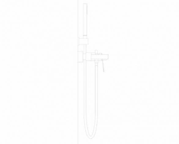 Revit, Bim, Store, Components, MEP, Object, Grohe, Plumbing, Fixtures, 14, METRIC, Eurocube, Single, Lever, Bath, Shower, Mixer 23141000