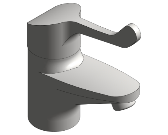 Revit, Bim, Store, Components, MEP, Object, Grohe, Plumbing, Fixtures, 14, METRIC, Basin, Mixer, 32789000