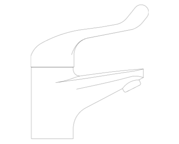 Revit, Bim, Store, Components, MEP, Object, Grohe, Plumbing, Fixtures, 14, METRIC, Basin, Mixer, 32789000