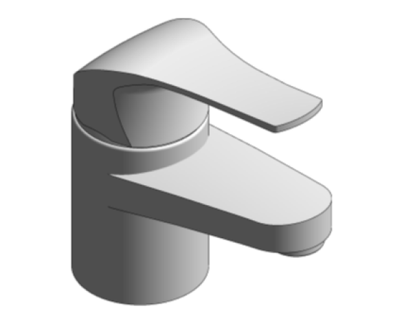 Revit, Bim, Store, Components, MEP, Object, Grohe, Plumbing, Fixtures, 14, METRIC, Basin, Mixer, S, Size, 32824000
