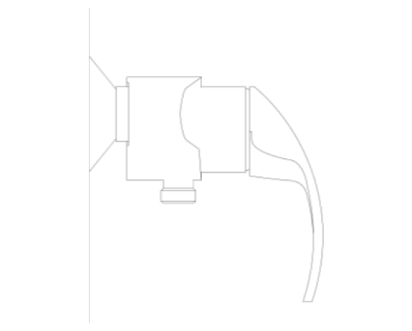 Revit, Bim, Store, Components, MEP, Object, Grohe, Plumbing, Fixtures, 14, METRIC, Allure, Single, Lever, Shower, Mixer, Trim, 19317000