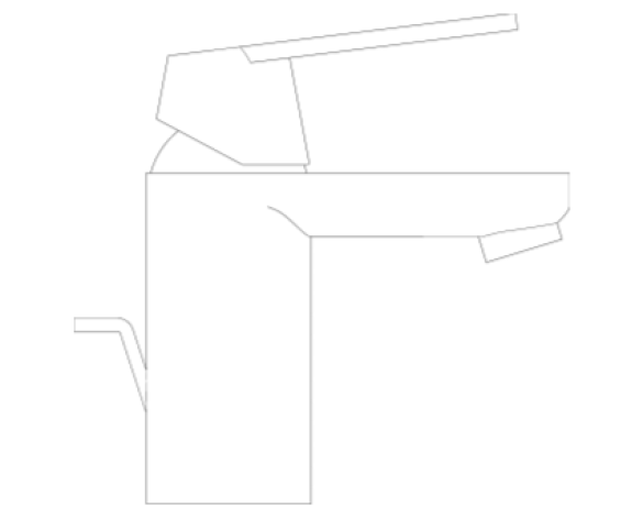 Revit, Bim, Store, Components, MEP, Object, Grohe, Plumbing, Fixtures, 14, METRIC, Eurosmart, Basin, Mixer, 32825000