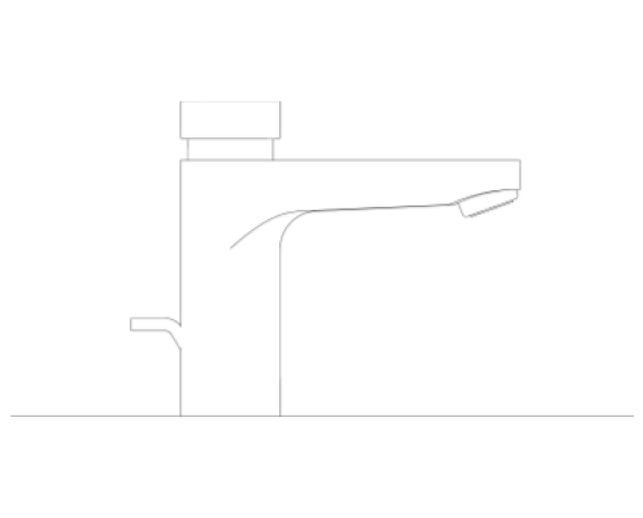 Revit, Bim, Store, Components, MEP, Object, Grohe, Plumbing, Fixtures, 14, METRIC, Basin, Eurosmart, T, Self Close, Mixer, 36318000