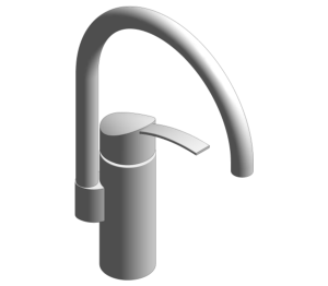 Product: Grohe Eurosmart OHM - Single Lever Sink Mixer High Spout - 33202002