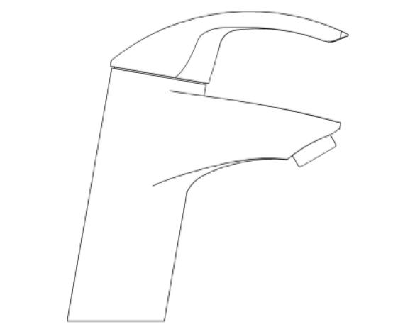 Revit, Bim, Store, Components, MEP, Object, Grohe, Plumbing, Fixtures, 14, METRIC, Eurosmart, Single, Lever, Basin, Mixer, M, Size, 2339510E