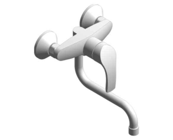 Revit, Bim, Store, Components, MEP, Object, Grohe, Plumbing, Fixtures, 14, METRIC, Eurosmart, Single, Lever, Sink, Mixer, 31391002