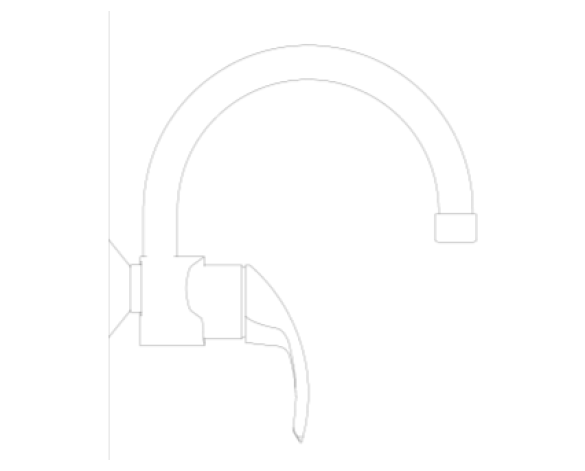 Revit, Bim, Store, Components, MEP, Object, Grohe, Plumbing, Fixtures, 14, METRIC, Eurosmart, Single-lever, Sink, Mixer, 32482002