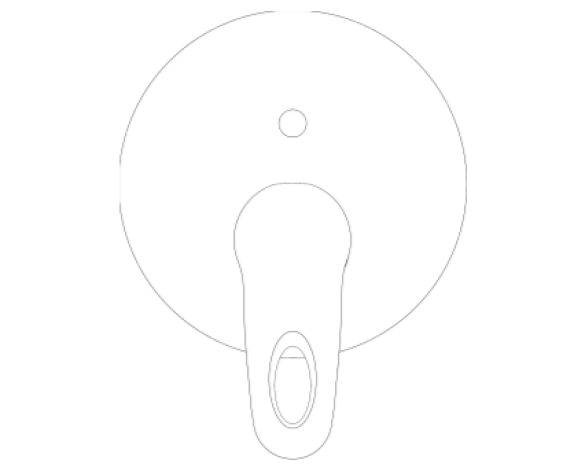 Images of Grohe Eurostyle Loop Lever Diverter Shower Mixer - 24049003