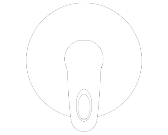 Images of Grohe Eurostyle Loop Lever Shower Mixer - 24048003