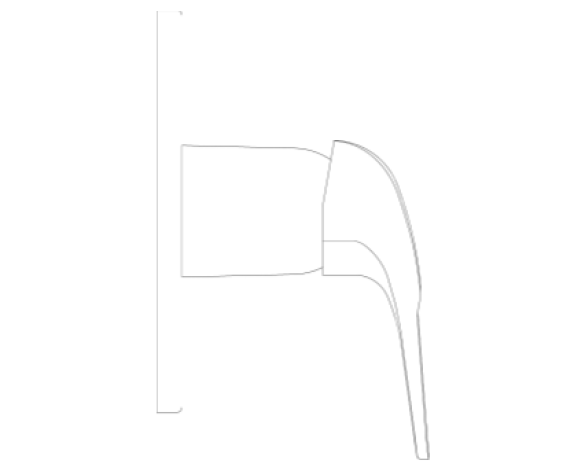 Images of Grohe Eurostyle Loop Lever Shower Mixer - 24048003