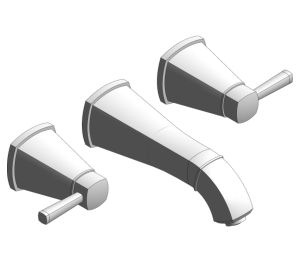 Product: GRANDERA Three-hole basin mixer 1/2″ S-Size (20622000)