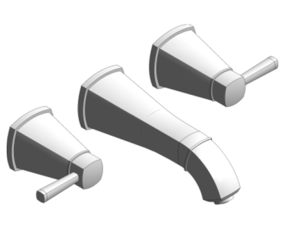 Product: GRANDERA Three-hole basin mixer 1/2″ S-Size (20622000)