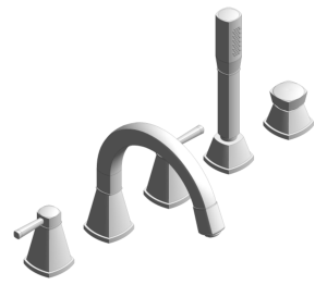 Product: GRANDERA 5-hole bath/shower combination (29415000)