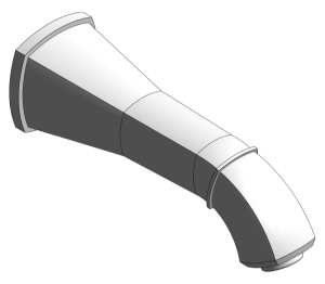 Product: GRANDERA Bath spout (13484000)