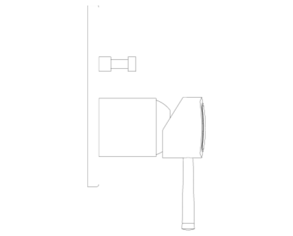 Product: GRANDERA Single-lever mixer with 2-way diverter (24260000)