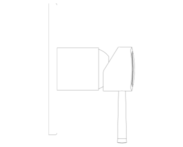 Product: GRANDERA Single-lever shower mixer trim (24259000)