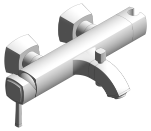 Product: GRANDERA Single-lever bath/shower mixer 1/2″ (24374000)