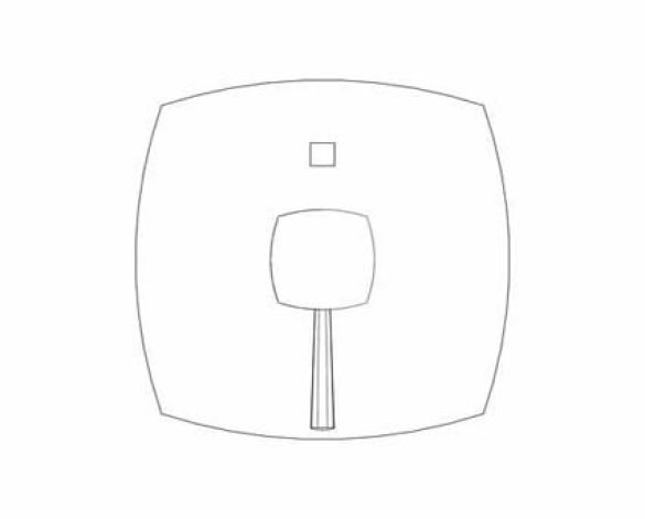 Revit, Bim, Store, Components, MEP, Object, Grohe, Plumbing, Fixtures, 14, METRIC, Grandera, Single, Lever, Bath, Shower, Mixer, Trim, 19920000
