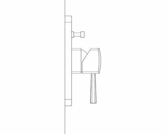 Revit, Bim, Store, Components, MEP, Object, Grohe, Plumbing, Fixtures, 14, METRIC, Grandera, Single, Lever, Bath, Shower, Mixer, Trim, 19920000