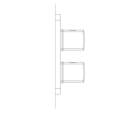 Revit, Bim, Store, Components, MEP, Object, Grohe, Plumbing, Fixtures, METRIC, Grandera, Thermostatic, Shower, Mixer, 19937000