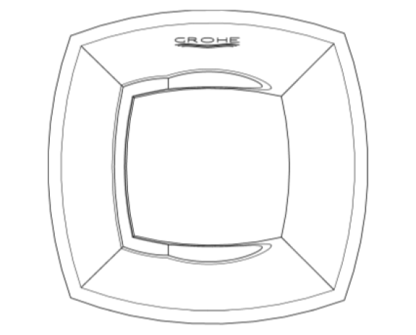 Product: GRANDERA Wall hand Shower holder (26896000)