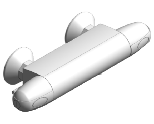Revit, Bim, Store, Components, MEP, Object, Grohe, Plumbing, Fixtures, 14, METRIC, Grohtherm,1000,Thermostatic,shower,mixer,1/2″,34143003