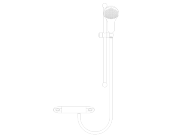 Revit, Bim, Store, Components, MEP, Object, Grohe, Plumbing, Fixtures, 14, METRIC, New, grohtherm, 100, Shower, Set, 27600000