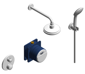 Product: Grohe Grohtherm Round Bundle Perfect Shower Set 160 - 34735000