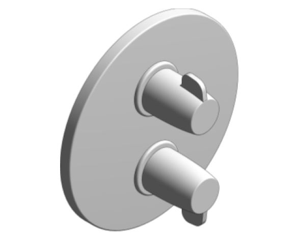 Revit, Bim, Store, Components, MEP, Object, Grohe, Plumbing, Fixtures, 14, METRIC, Grohtherm, Special, Thermostatic, Bath, Mixer, 29095000