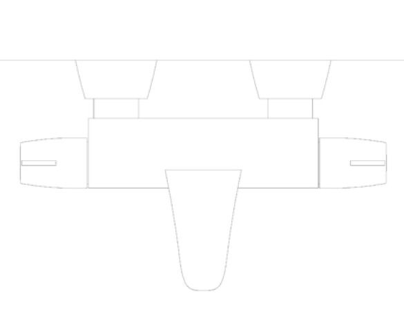 Revit, Bim, Store, Components, MEP, Object, Grohe, Plumbing, Fixtures, 14, METRIC, Grohtherm, Special, Thermostatic, Bath, Mixer, 34665000