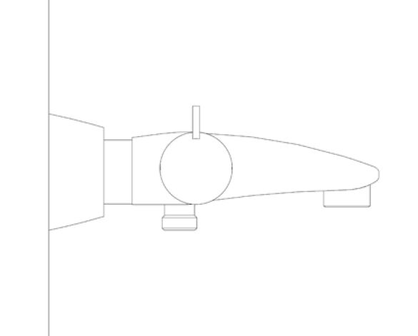 Revit, Bim, Store, Components, MEP, Object, Grohe, Plumbing, Fixtures, 14, METRIC, Grohtherm, Special, Thermostatic, Bath, Mixer, 34665000