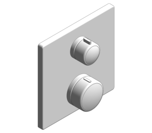 Product: Grohe Grohtherm Square Thermostatic Mixer - 24080000