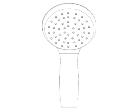 Revit, Bim, Store, Components, MEP, Object, Grohe, Plumbing, Fixtures, 14, METRIC, Hand, Shower, 2759700E