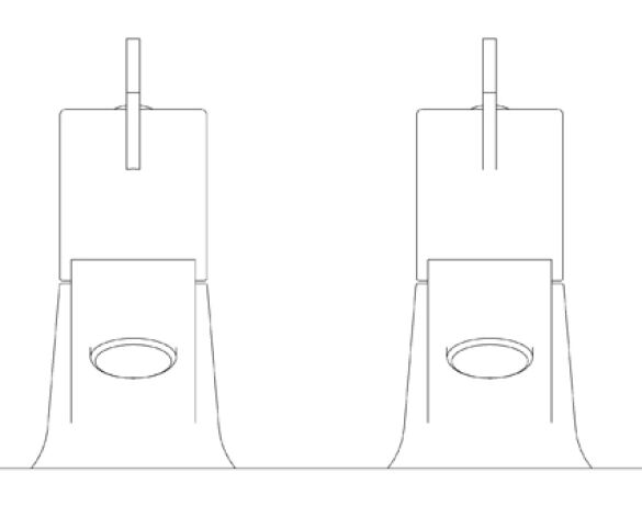Revit, Bim, Store, Components, MEP, Object, Grohe, Plumbing, Fixtures, 14, METRIC, Hospita, Pair, Basin, Pillar, Tap, 117513