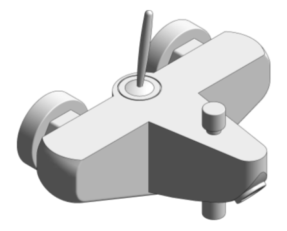 Revit, Bim, Store, Components, MEP, Object, Grohe, Plumbing, Fixtures, 14, METRIC, Joystick, Single, Lever, Bath, Mixer, 23431000