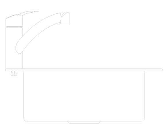 Revit, Bim, Store, Components, MEP, Object, Plumbing, Fixtures, METRIC, Grohe, Kitchen, Chrome, Sink, Bundle, K300, 31565SD0