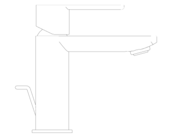 Revit, Bim, Store, Components, MEP, Object, Grohe, Plumbing, Fixtures, 14, METRIC, Lineare, Basin, Mixer, 23790001