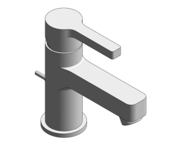 Revit, Bim, Store, Components, MEP, Object, Grohe, Plumbing, Fixtures, Lineare,Basin,mixer,1/2″,XS-Size,32109001