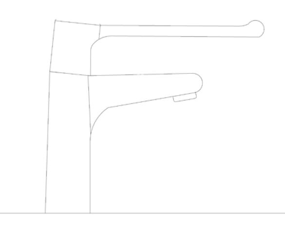 Revit, Bim, Store, Components, MEP, Object, Grohe, Plumbing, Fixtures, 14, METRIC, Sink, Pillar, Tap, 30978000