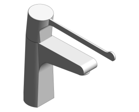 Revit, Bim, Store, Components, MEP, Object, Grohe, Plumbing, Fixtures, 14, METRIC, Sink, Pillar, Tap, 30978000