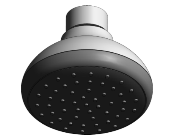 Revit, Bim, Store, Components, MEP, Object, Grohe, Plumbing, Fixtures, 14, METRIC, New, Tempesta, 100, Shower, Head, 2, Sprays, 26079000