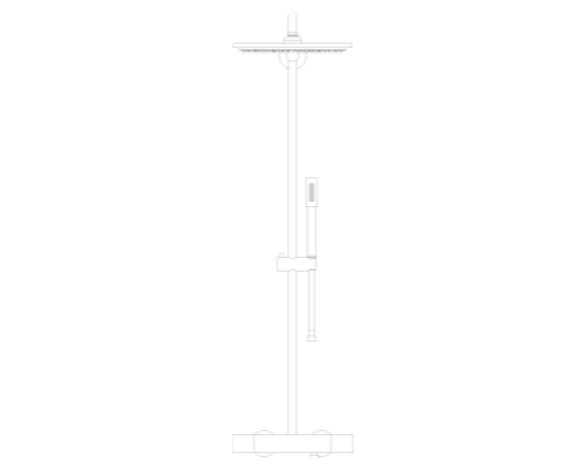 Revit, Bim, Store, Components, MEP, Object, Grohe, Plumbing, Fixtures, 14, METRIC, Rainshower, System, 310, 27966000