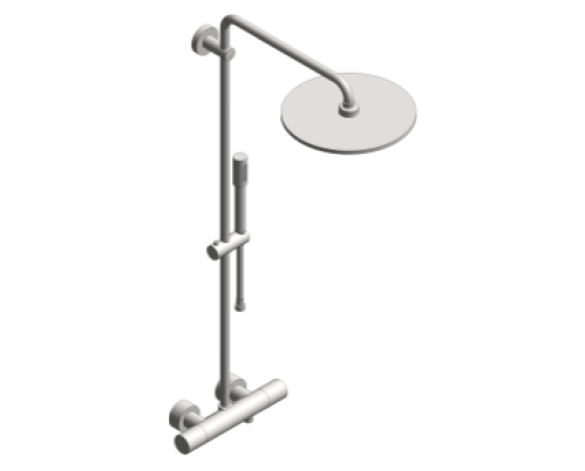 Revit, Bim, Store, Components, MEP, Object, Grohe, Plumbing, Fixtures, 14, METRIC, Rainshower, System, 310, 27966000