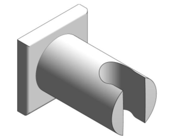 Image of Grohe Rainshower Wall Holder - 27075000
