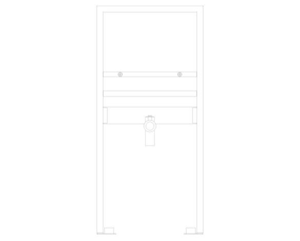 Revit, Bim, Store, Components, MEP, Object, Grohe, Plumbing, Fixtures, METRIC, Hot, Cold, Water, WC, Bathroom, Rapid, SL, For, Wash, Basin, 38557001